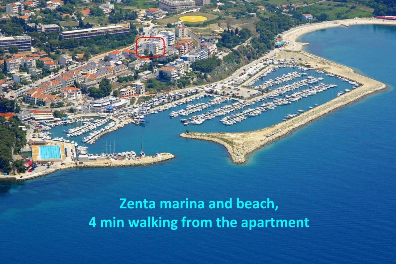 Modern Apt With Terrace 4 Min Walk To The Beach Split Exterior foto